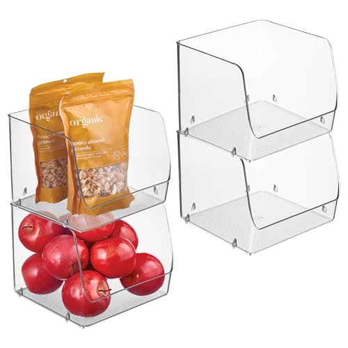 Rangement de cuisine transparent iDesign pour trier les placards facilement