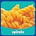 Kraft Spirals Original Mac & Cheese Macaroni and Cheese Dinner, 5.5 oz Box
