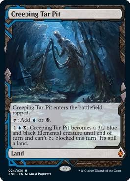 Magic: The Gathering - Creeping Tar Pit - Zendikar Rising Expeditions