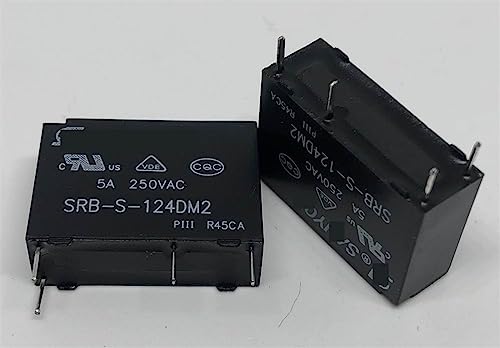 Relais 4 broches SRB-S-124DM2 mini relais de puissance 24V pour circuit imprime