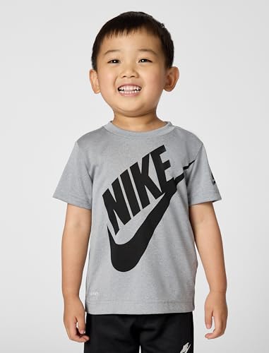 Image of Nike Boys' Dri-FIT Sportswear T-Shirt and Mesh Shorts 2-Piece Outfit Set