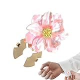 Ajustement détachable : ces couvre-boutons pour femmes présentent un design détachable avec une fermeture sécurisée intégrée, garantissant la compatibilité avec les poignets standard tout en s'adaptant à différentes tailles de poignets pour un style polyvalent lors d'événements formels ou de sorties décontractées