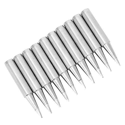 Image of 900M T 0.8D 10PCS Soldering Iron Tip, Brass Solder Iron Tip, No Lead Copper Solder Tip, No Lead Solder Iron Tip Set for Welding Tool Accessory, ANKROYUm48kbh1auc