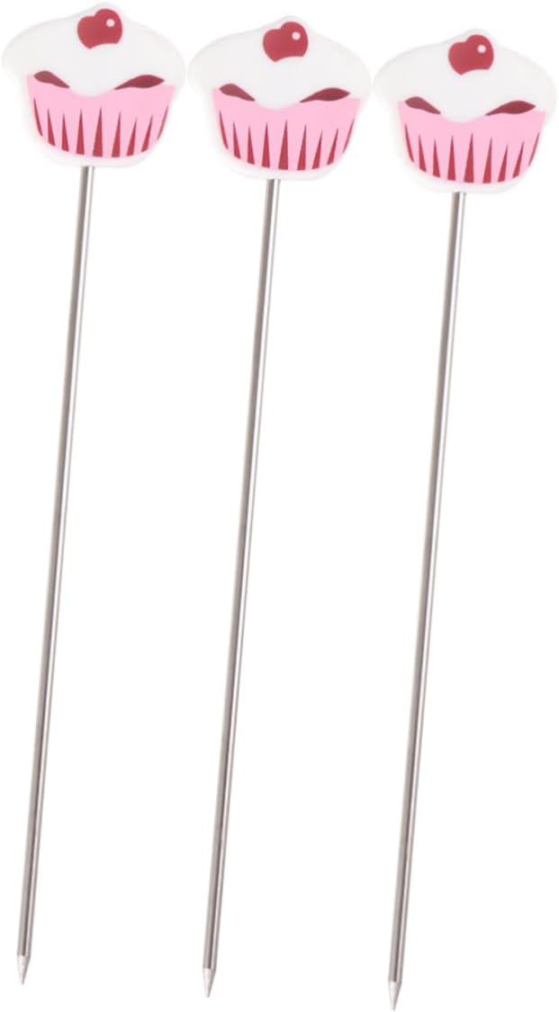 3-piece Stainless Steel Needle Baking Tool Set