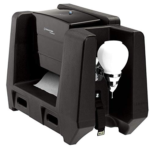Cambro HWATD110 Handwash Accessory With Multi-Fold Towel Dispenser Black Case of 1