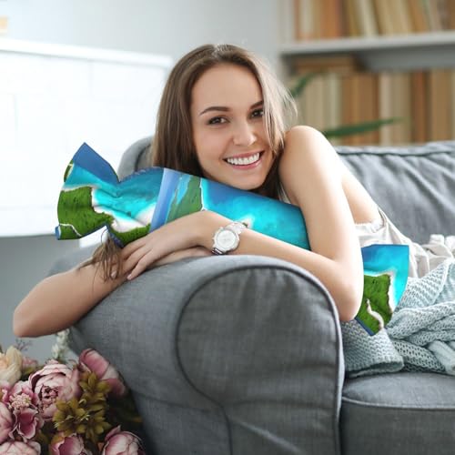 Almohada de espuma viscoelástica tamaño único negra miniatura 7