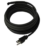 King Electric SRP126-150 120V Self Regulating Pre Assemble Pipe Freeze Cable Kit, 150'