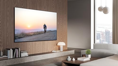 Samsung OLEDGQ77S85D 4K Fernseher 77 Zoll (195 cm), OLED HDR, Dolby Atmos, TV mit Neural Quantum AI Gen2 Prozessor, AI Upscaling, Smart TV, KI, Deutsches Modell