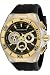 Technomarine Men's Cruise California Stainless Steel Quartz Watch with Silicone Strap, Black, 29.1 (Model: TM-118123)