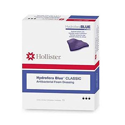 Hollister Hydrofera Blue Bacteriostatic Foam Dressing Without Border, 4