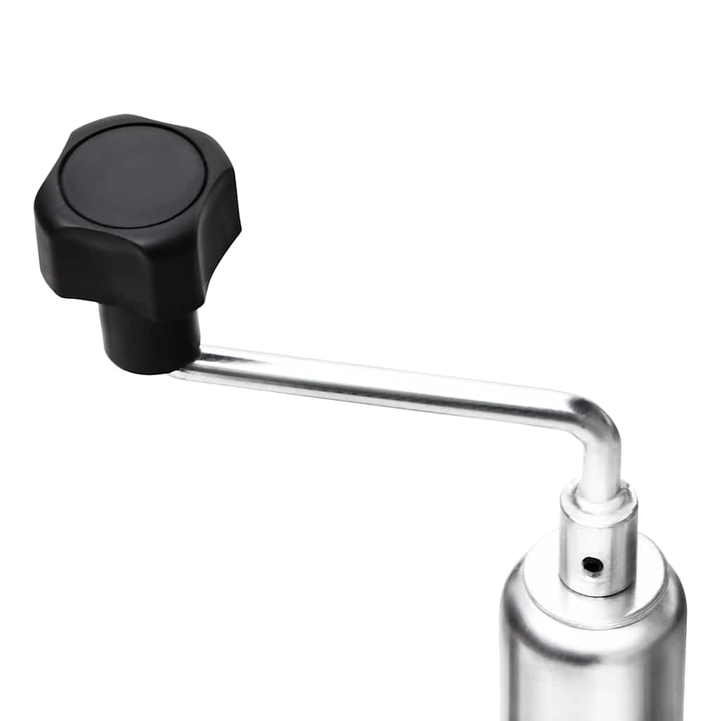 Generisch Stützrad für Anhänger mit Klemme 48 mm Verzinkter Stahl 5.2kg