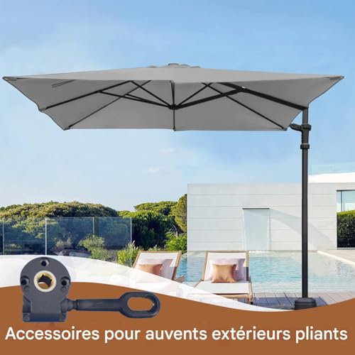 Support de fixation pour auvent à forte capacité de charge pour balcon