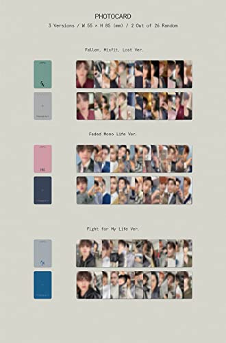 SEVENTEEN FML Mini Album K-POP CD scellé Fallen Misfit avec carte exclusive