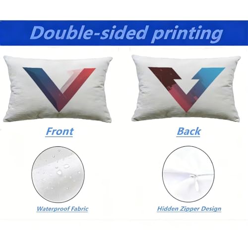 Coussin extérieur imperméable 60x90 résistant UV lot de 2