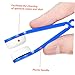 PartyKindom Convenient Tweezer-Shape Cleaning Brush 30 Pcs Glasses Cleaners Clip-Style Eyeglasses Cleaners Portable Lens