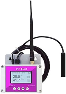 Server Room Humidity & Temperature Real Time Monitor (RHTx-IoT) with Alarm & SMS/E-Mail Alerts Alongwith Calibration Certificate and 12 Months Manufacturer Warranty