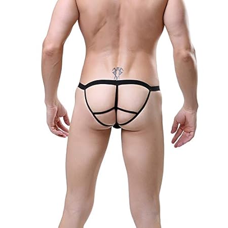 3er Pack G-Strings und Bund Bikinis von KHUFUZI für Herren – Bild 7