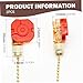 2Pcs Ceiling Fan Pull Chain Switch, 3 Speed Fan Chain Pull, Easy-to-Install for Wall Lamps, Cabinet Light, Home|Dimmers