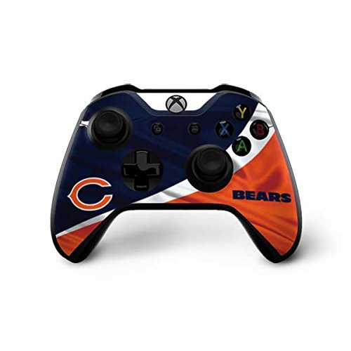 Skinit Decal Gaming Skin Compatible with Xbox One X Controller - Officially Licensed NFL Chicago Bears Design