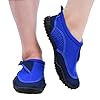 Aqua Beach Surf Wet Water Shoes Boys Girls Mens Womens Unisex Wetsuit Boots (Blue Adult 4) #3
