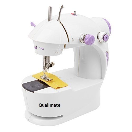 Gopani Qualimate Hover Plastic Sewing Machines for Home (White