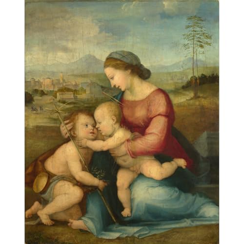 Poster La Vierge à l'enfant Fra Bartolommeo grand format 76x101 cm