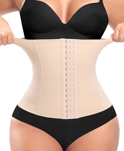 Image of Werena Waist Trainer for Women Corset Shapewear Tummy Control Slimming Body Shaper Girdle Waist Cincher Belly Band