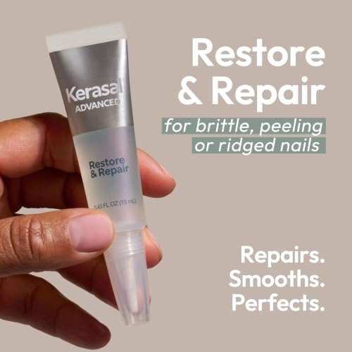 Image of Kerasal Restore & Repair Nail Care Brush, Healthier Looking Nails, 0.43 oz
