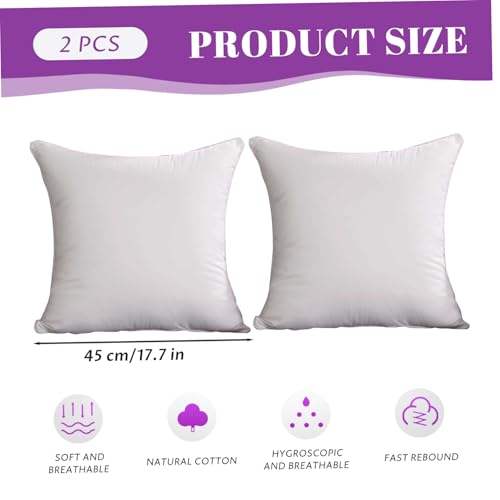 Inserts d'oreiller blanc pour lit et canapé chaleureux - 4