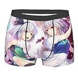 [Kovezeta] 東方 十六夜 咲夜 魂魄妖夢13 ボクサーパンツ メンズ 下着 平角パンツ 男性用 立体成型 快適 通気性 プレゼント M