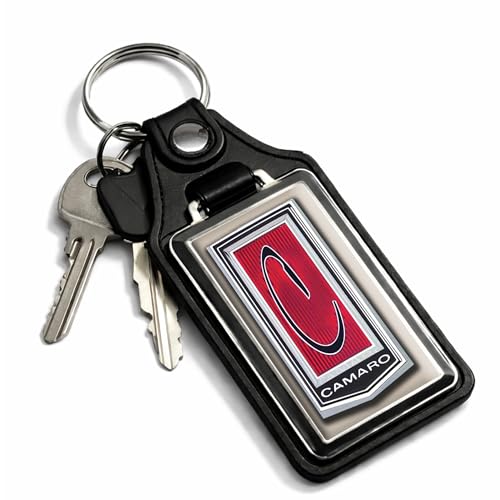 Image of Brotherhood Car Key Chain for Camaro - Classic Models Keychain for Men and Women Gift Key Ring - Sandalwood - 2nd Gen 71-73