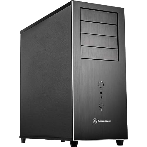 SilverStone Technology SilverStone SST-TJ04B-E - Temjin Midi Tower Gehäuse, SSI-CEB, ATX, schwarz