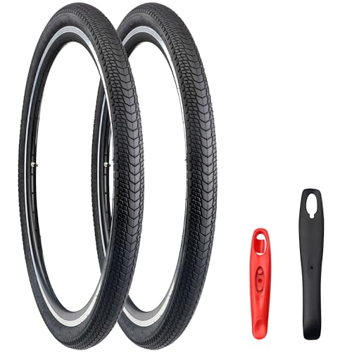 MEGHNA Bike Tire 27.5 inch Mountain Bike Tire with Bike Tire Lever (54-584)...