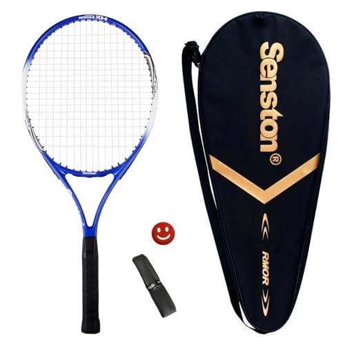 Senston 25'' Racchetta da Tennis in Alluminio Racchetta da Tennis per con Borsa + 1 Grip + 1 antivibrante