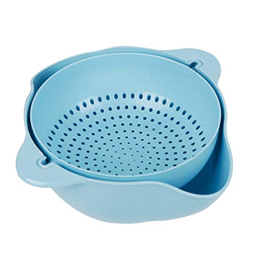 Cabilock Multi-Functional Drain Basket Washing Basin for Kitchen Fruit Vegetable Basket Strainer Home Decor