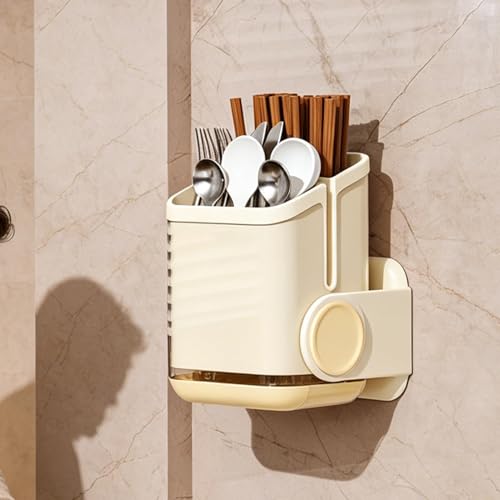Organisateur de couverts mural sans perçage pour optimiser les petits espaces - 4