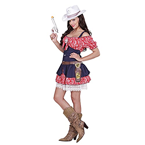 Widmann wid06302 Adult Fancy Dress Costume Cowgirl ? Multicoloured, M - Image 2