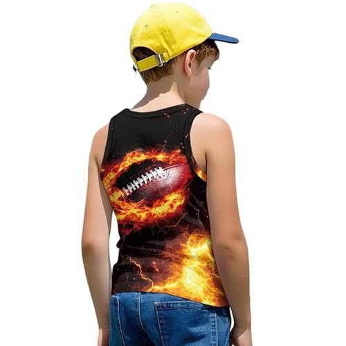 Kids 3D Print Vest Athletic Boys Sleeveless Performance Tank Top for Children 2-8Y Sports Outdoor Breathable Outfit2