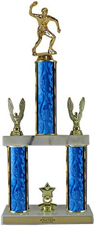 Ping Pong Double Column Trophy - 18"