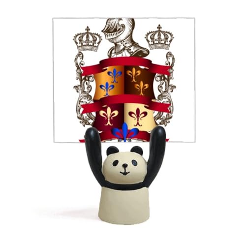 Chevaliers de l'UE support mémo panda figurine de collection