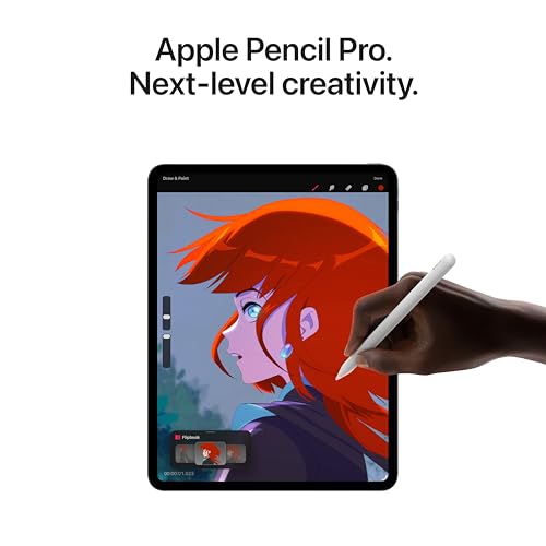 Image of Apple iPad Pro 13-inch (M5): Ultra Retina XDR Display - 512GB, LiDAR Scanner, Wi-Fi 7 with N1 + 5G Cellular with C1X chip, Face ID - Silver with Apple Pencil Pro