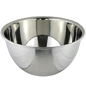 Nagao Tsubamesanjo Deep Bowl, Outer Diameter 9.1 inches (23 cm), 18-8 Stainless Steel, Made in Japan