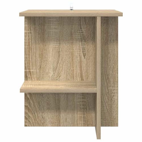 Table d'appoint avec étagères de rangement pour optimiser le salon - 6