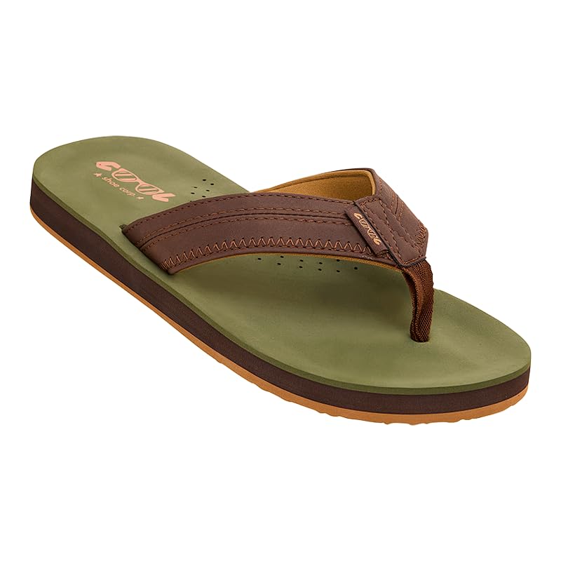 COOL shoe corp. - Tong - CLOUD KAKI - Taille 42 - Confortable