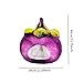 UGPLM Mangosteen Headgear Novelty Gift Costume Accessory Novelty Cartoon Cute Plush Hat for Christmas Carnival Party Holiday Easter