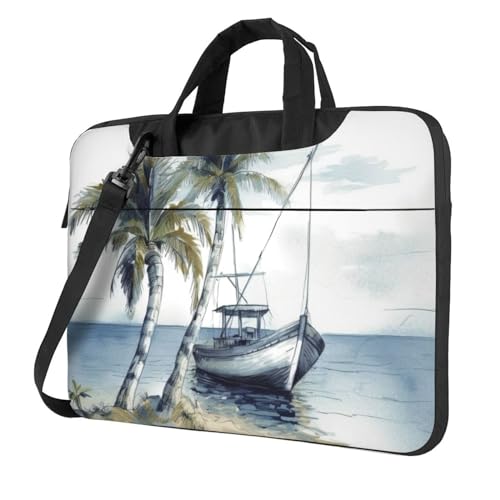 Bolso de hombro para laptop KHiry unisex 14 pulgadas miniatura 1