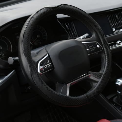 13 Best Steering Wheel Cover for Sweaty Hands in 2026 rueesh microfiber leather steering wheel cover