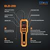 Elitech Refrigerant Leak Detector, Freon Leak Detector, Freon Sniffer Automotive Halogen Gas Leak Detector for R134A R410A R1234YF R600a R290 CFCs HCFCs HFCs HCs HFOs, ELD-210