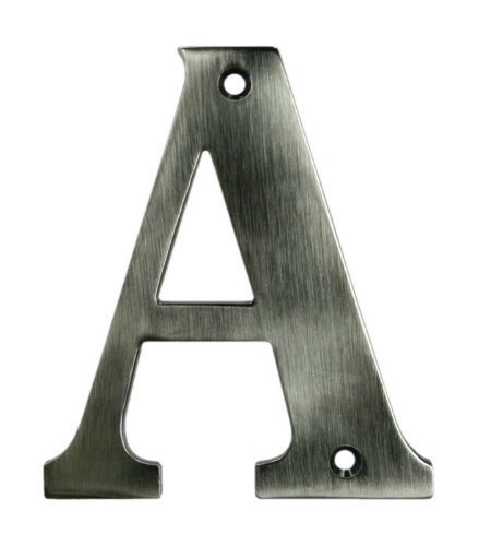 Deltana RL4A-10B 4-Inch Residential Letter A House Board by Deltana