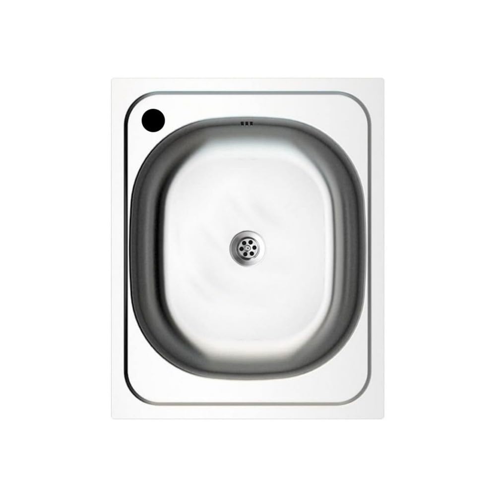Lavello incasso monovasca acciaio inox N205AS 40x50